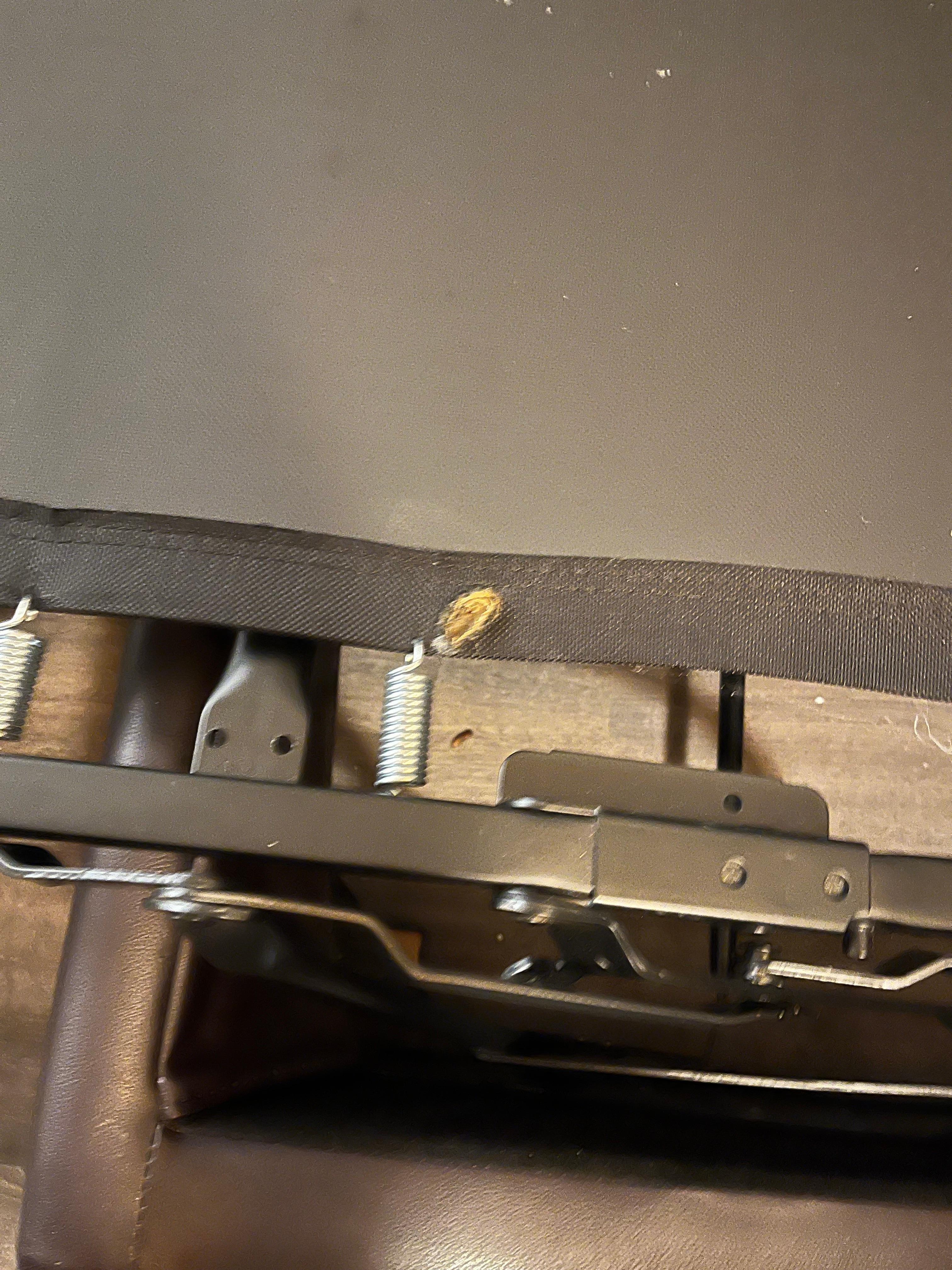 Sofa bed with the maggot super dirty