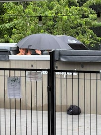 Raining during your stay? No problem! Umbrellas provided by host!