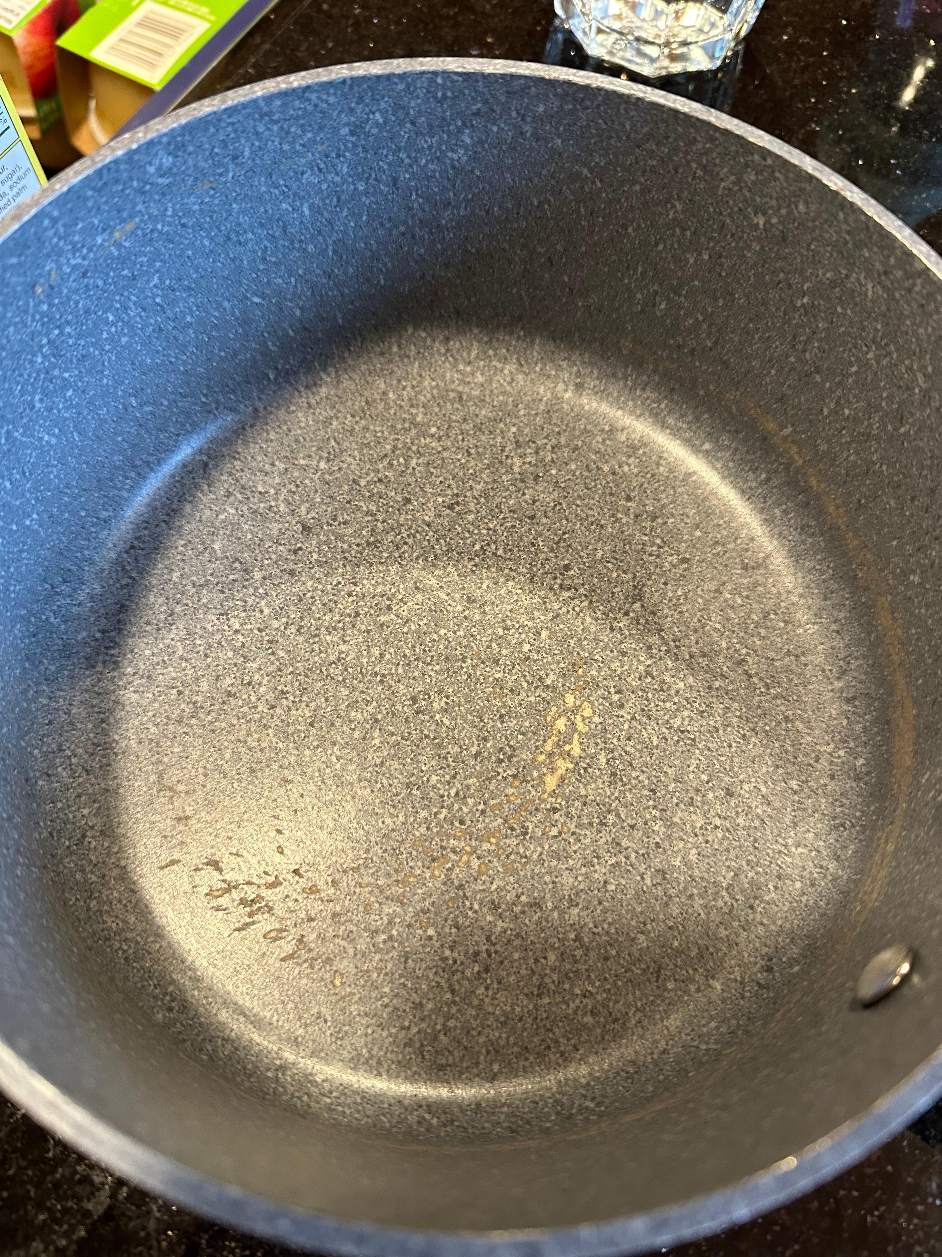 Pots we’re all worn out we did get a new set 