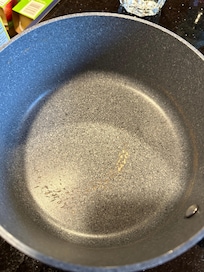 Pots we’re all worn out we did get a new set