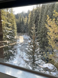 View from inside the unit