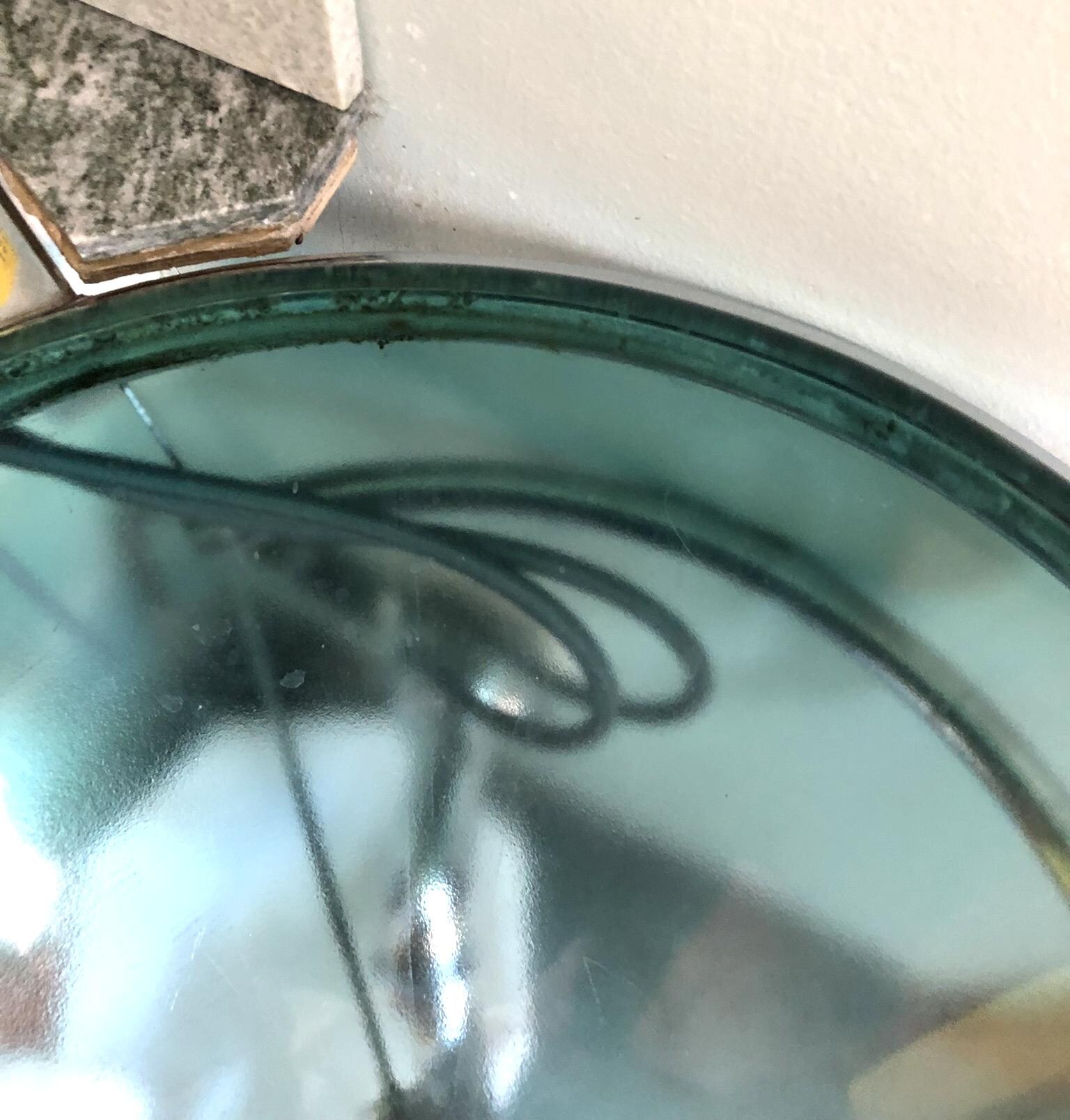 mold at sink