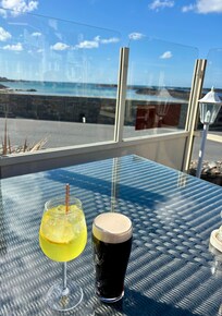 Cocktails on the terrace