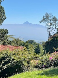 Mt. Kenya from Aberdare Country Club