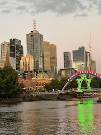 View from back entrance