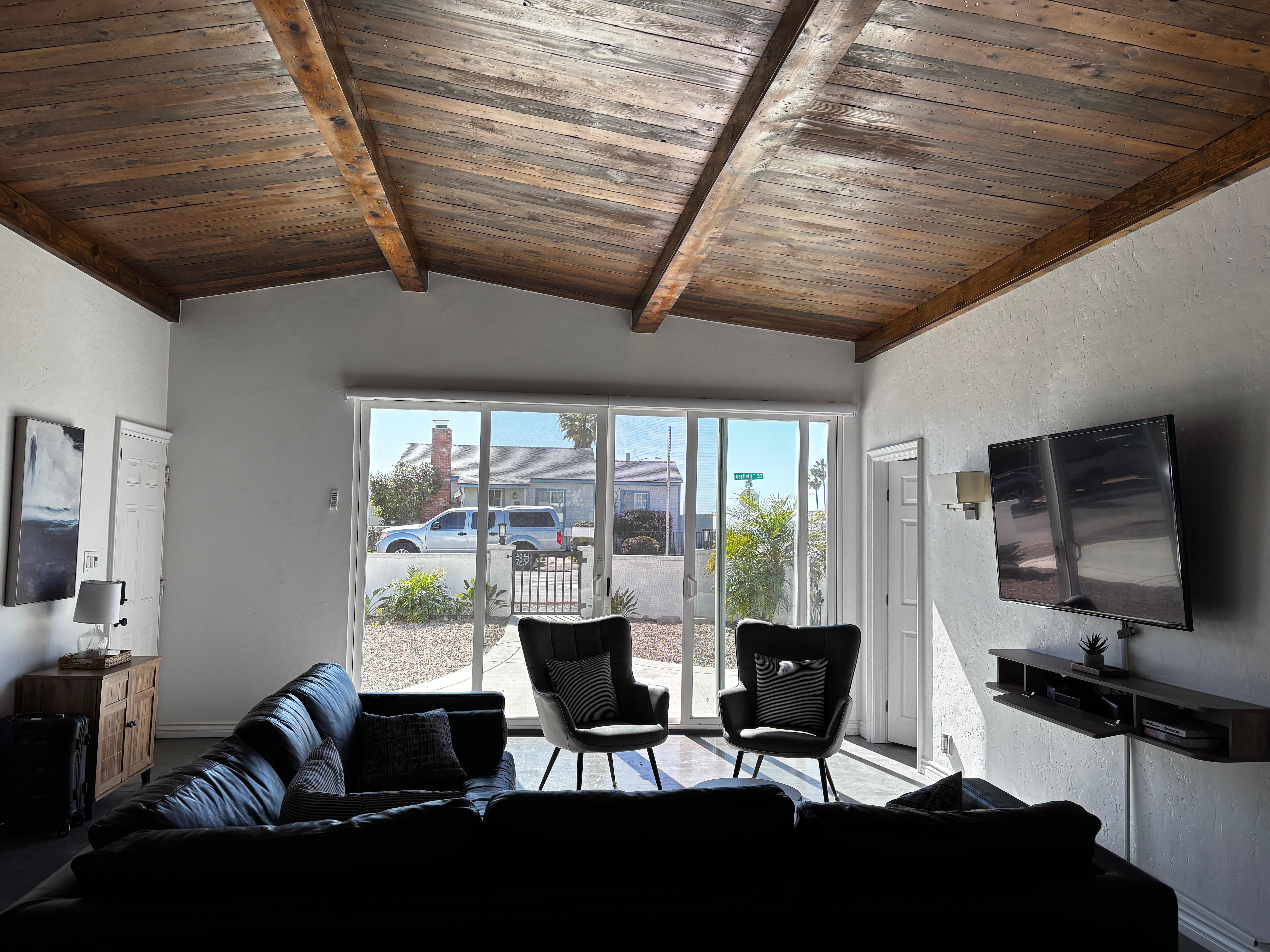 View from  the kitchen 