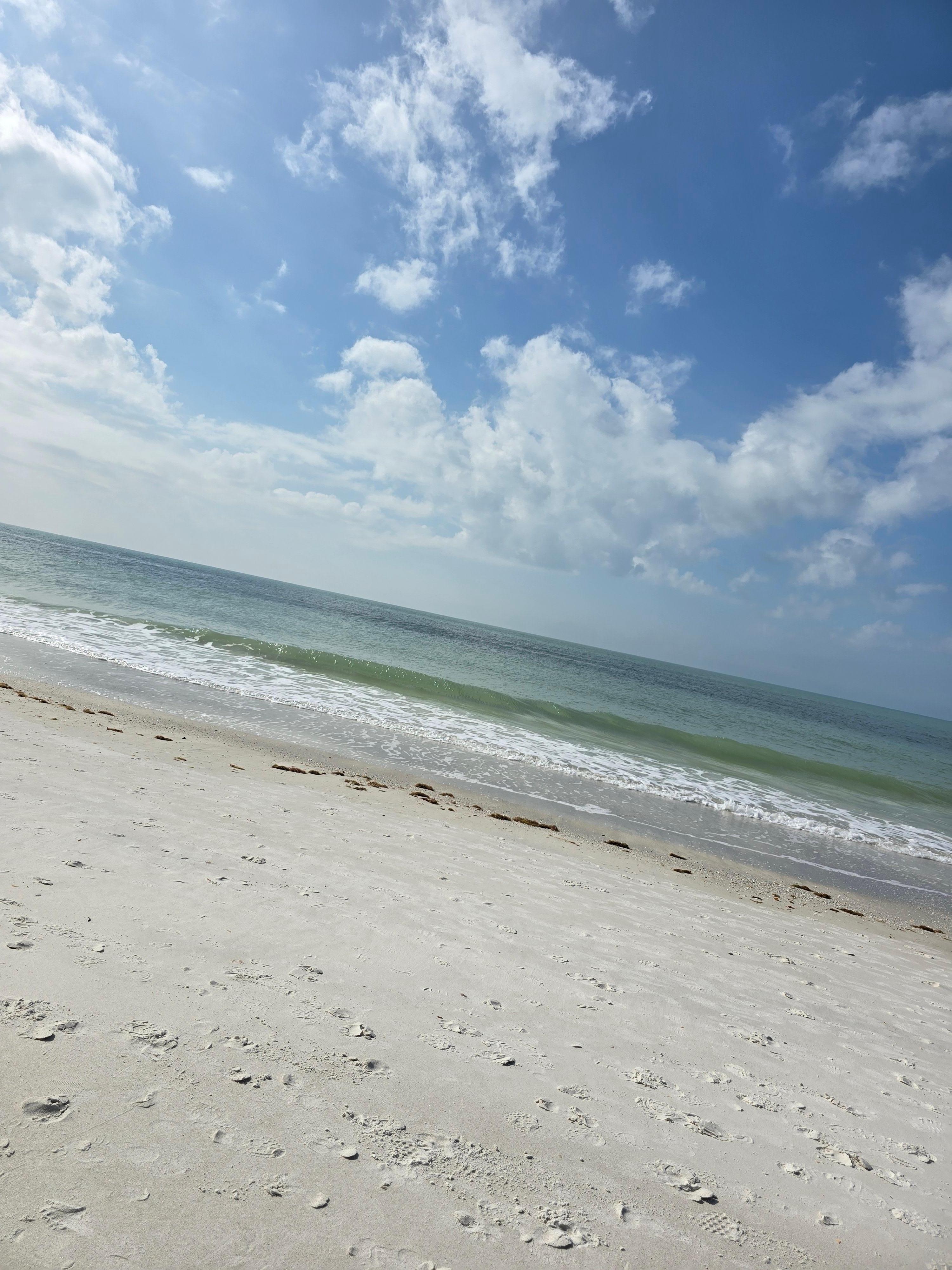 Stunning beach. Stunning view from the condo. 