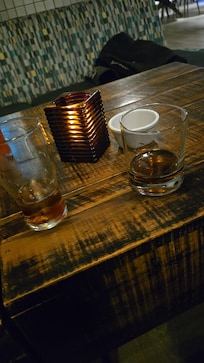 Drinks from the bar