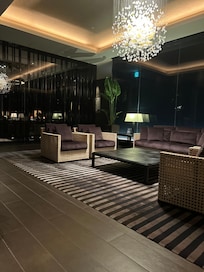 高級感のあるロビー