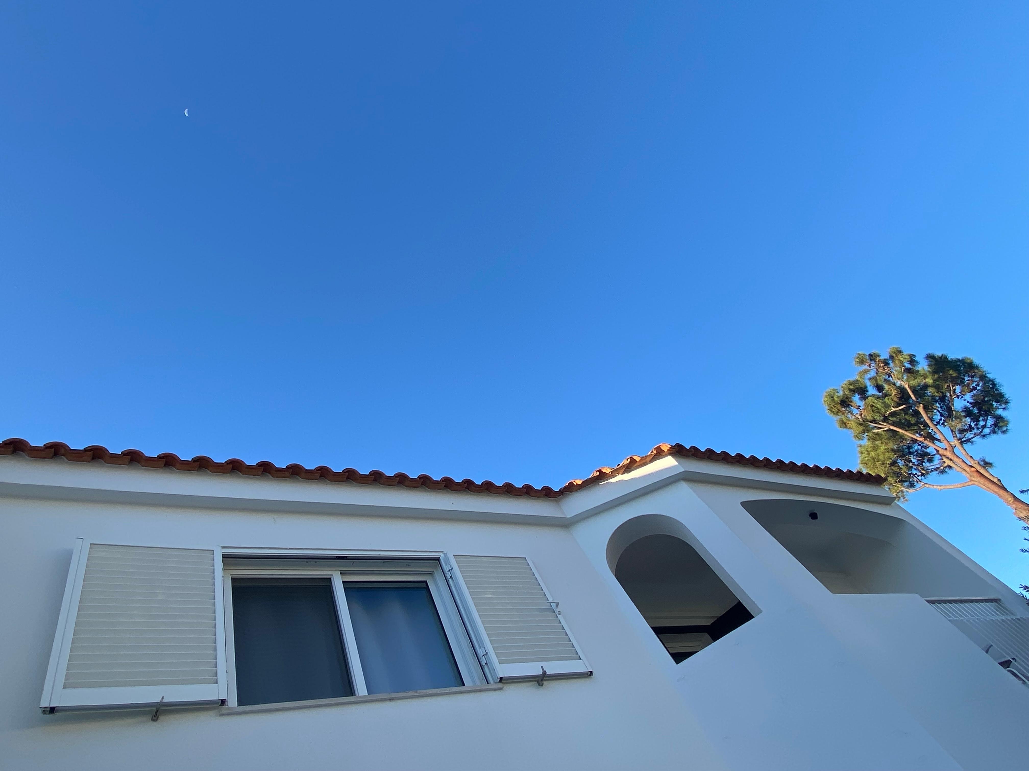 Back of Villa from pool