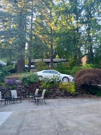 View from the front door