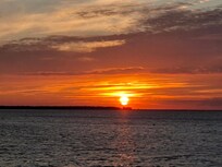 Sonnenuntergang am Prerower Strand