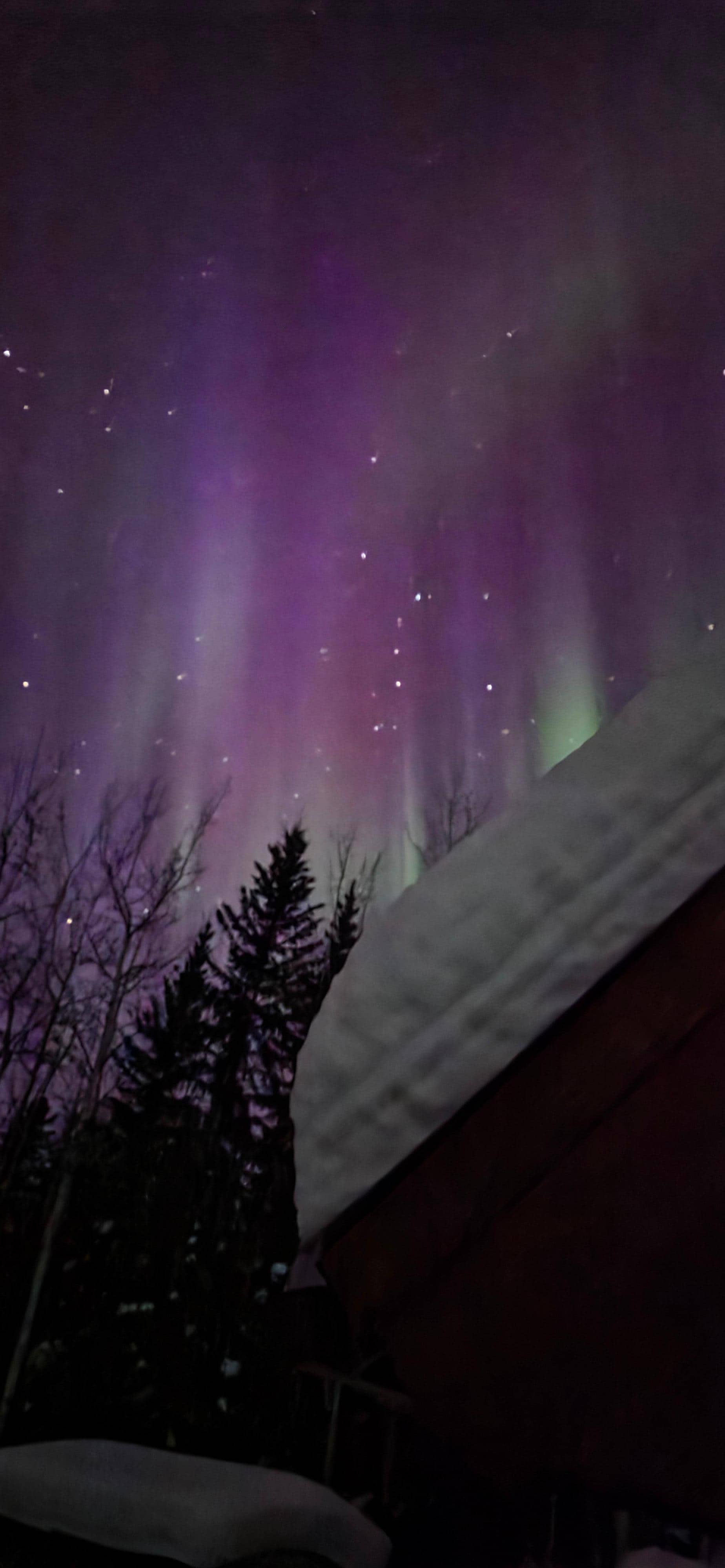 Taken from the deck right outside the front door