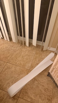 Blinds fell at the touch