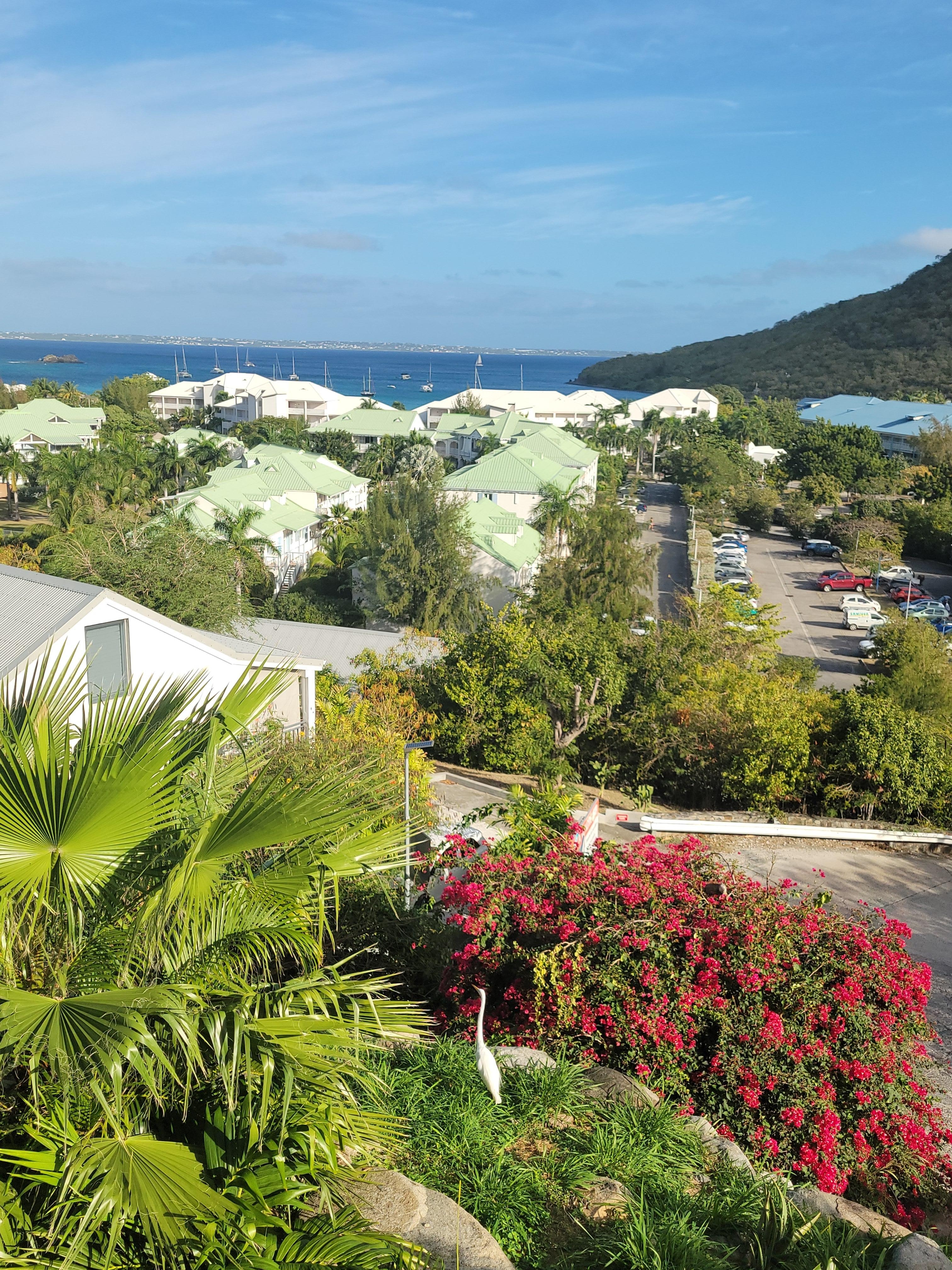 View from our balcony!