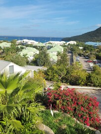 View from our balcony!