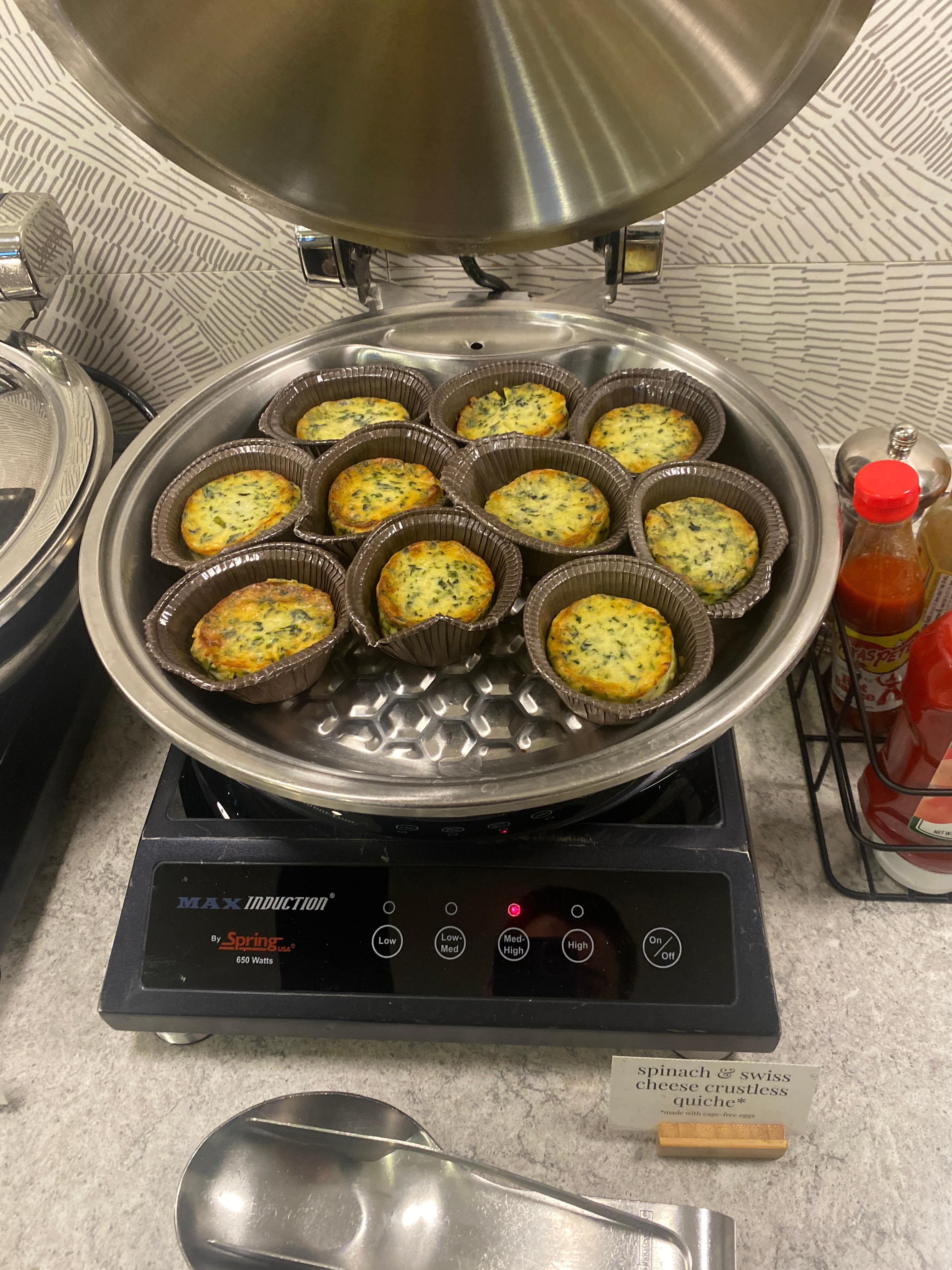 Käse, Spinat Muffins