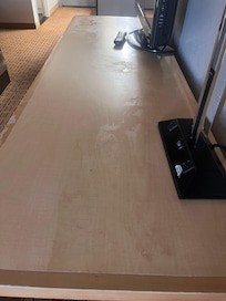 Filthy desk
