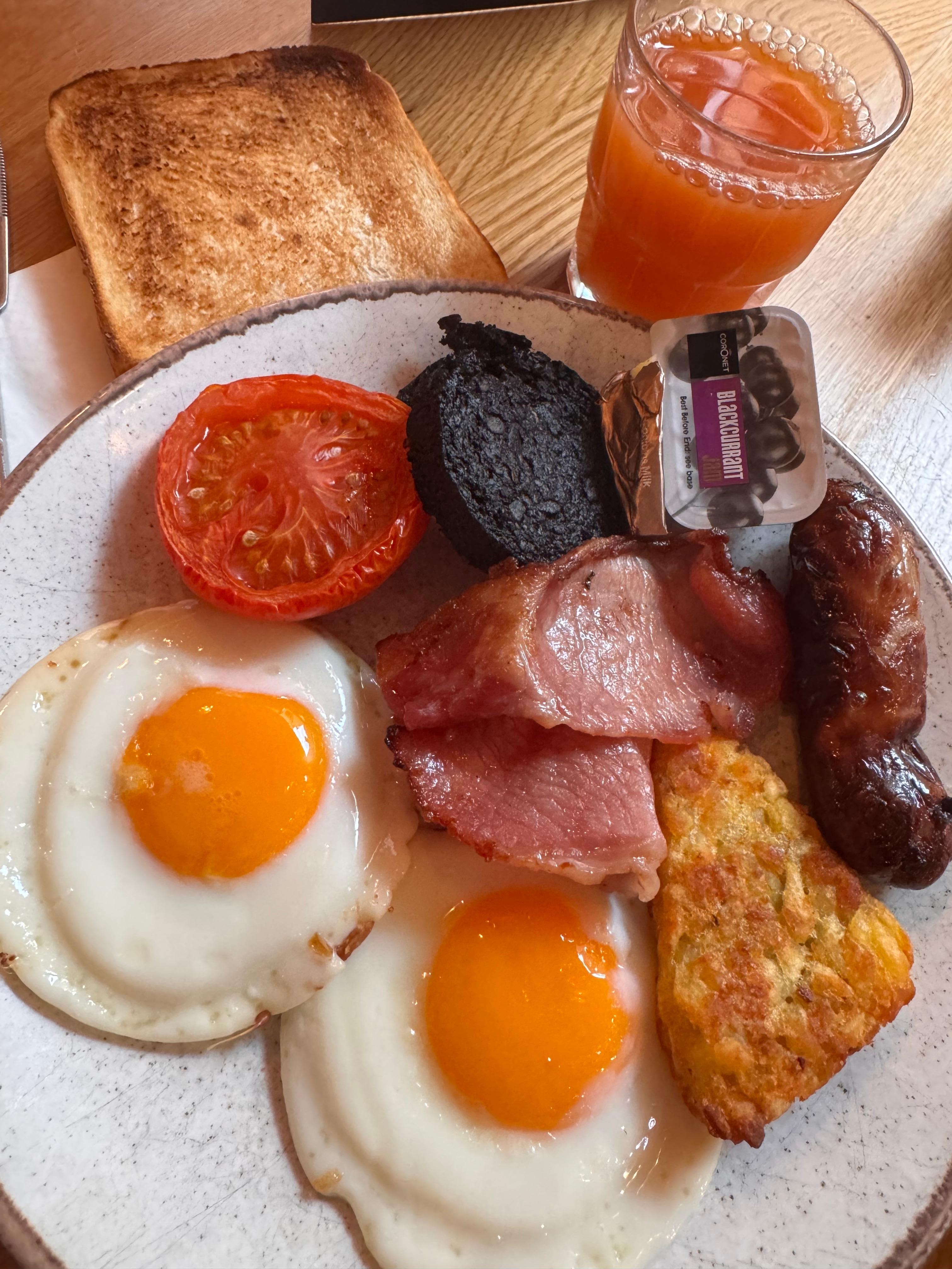 Breakfast buffet