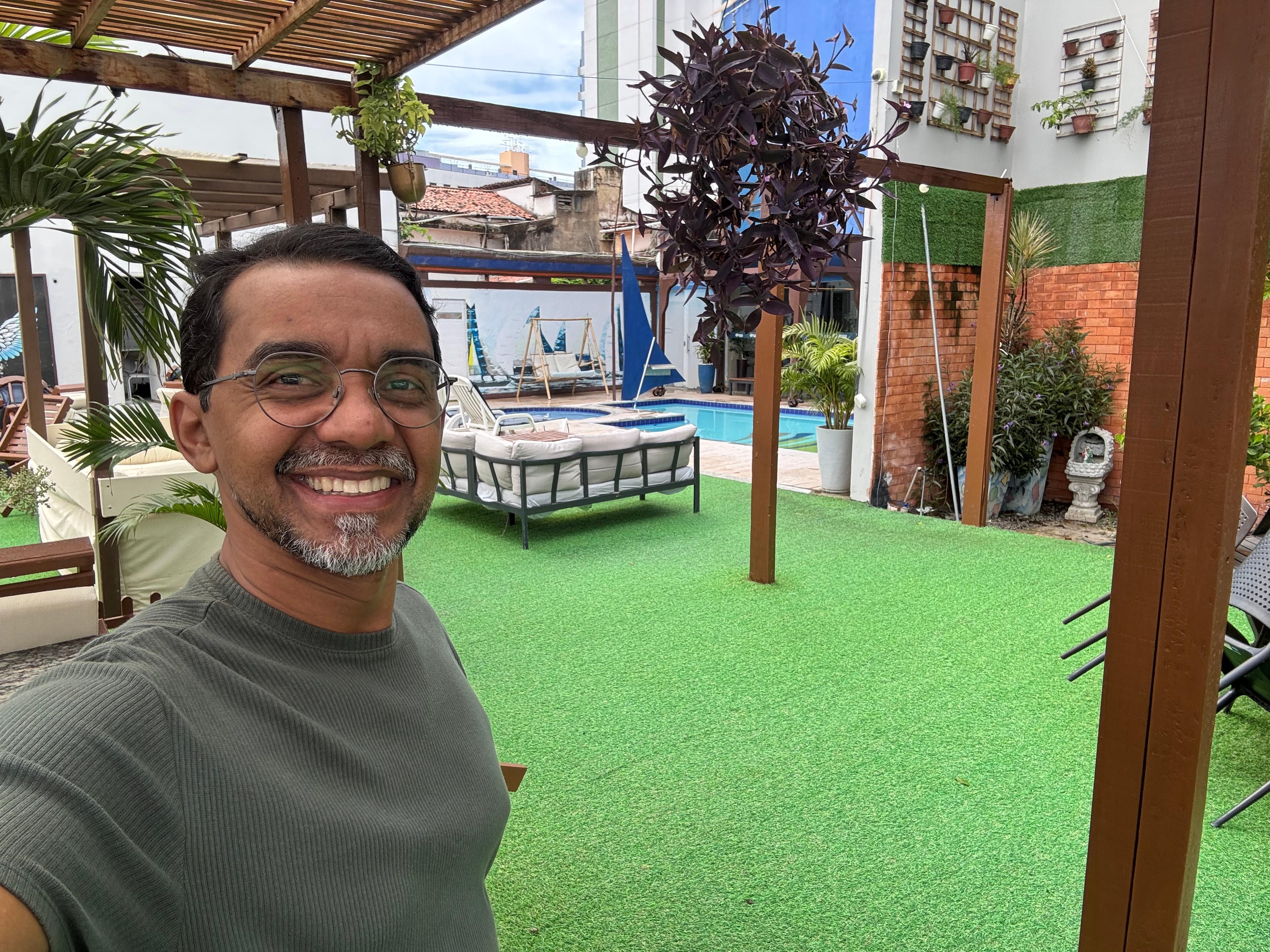 Área de lazer magnífica.
