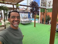 Área de lazer magnífica.