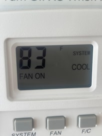 Temp of condo