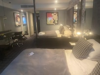 Double double club room.