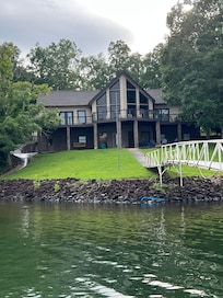 View of house from the dock