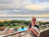 Balcony of our suite