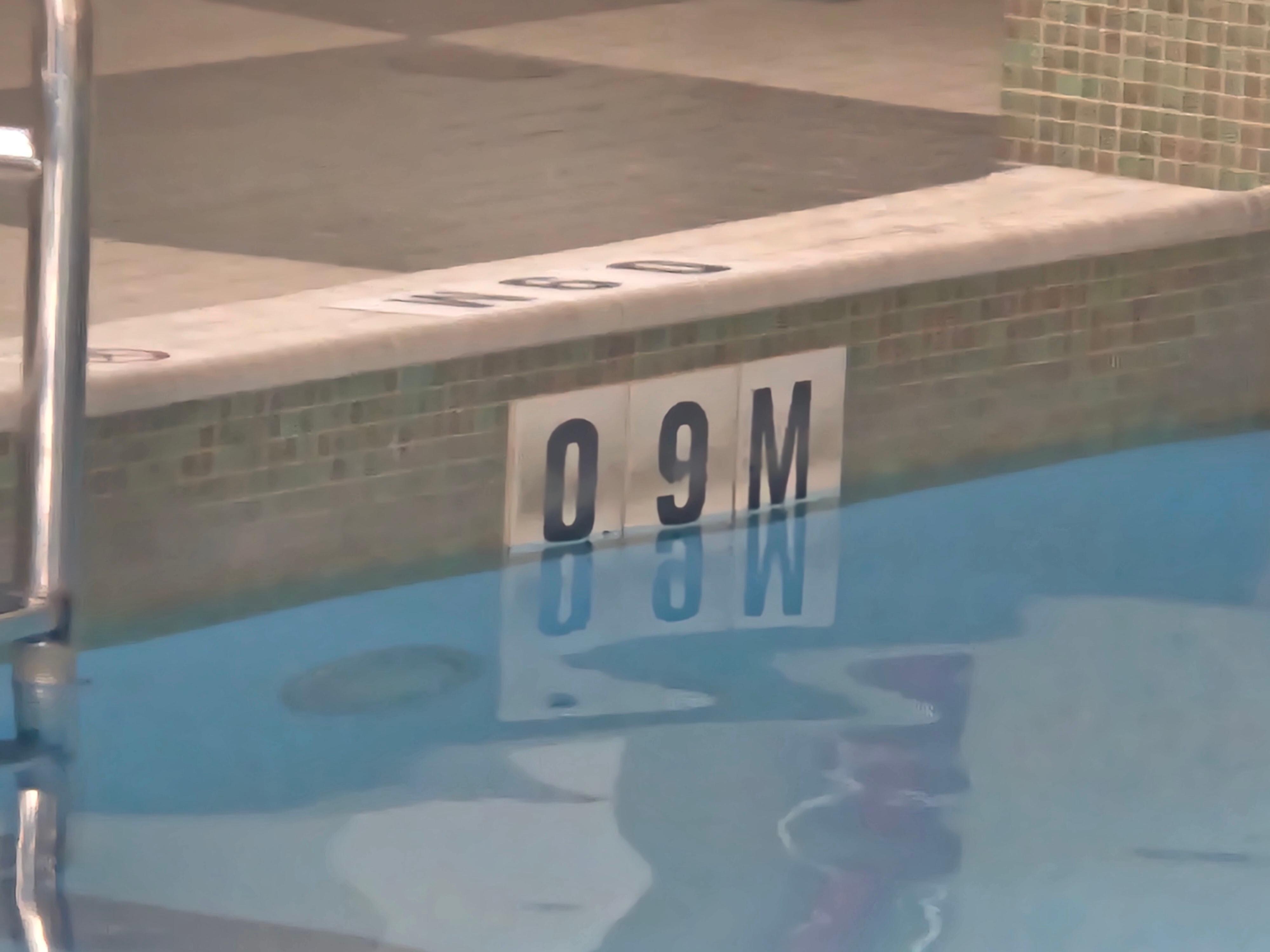 Dirt ring around pool