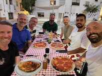 Lovely dinner with friends in Torremolinos!