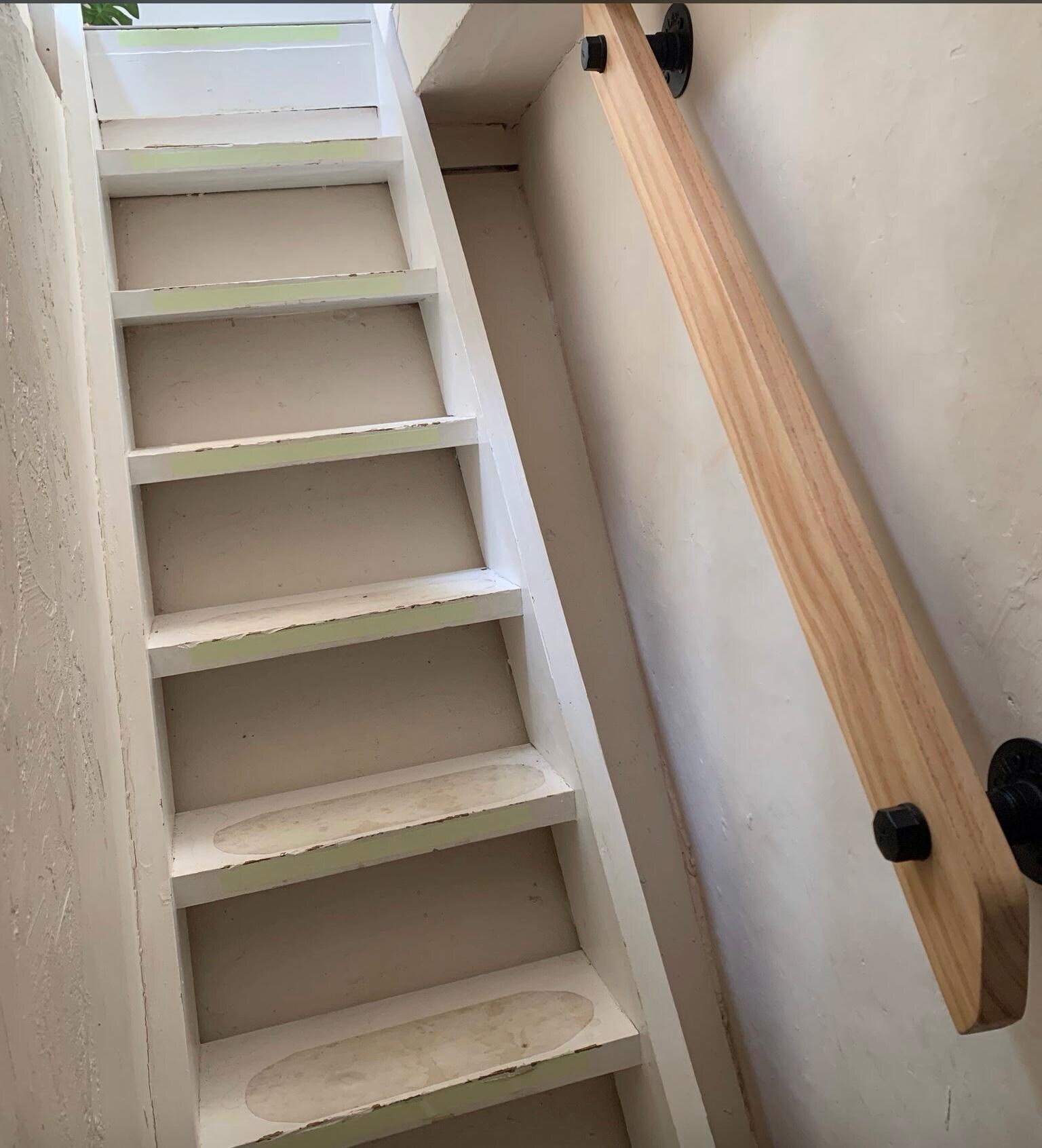 Stairs to attic room