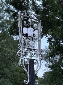 Aldeburgh jubilee sign