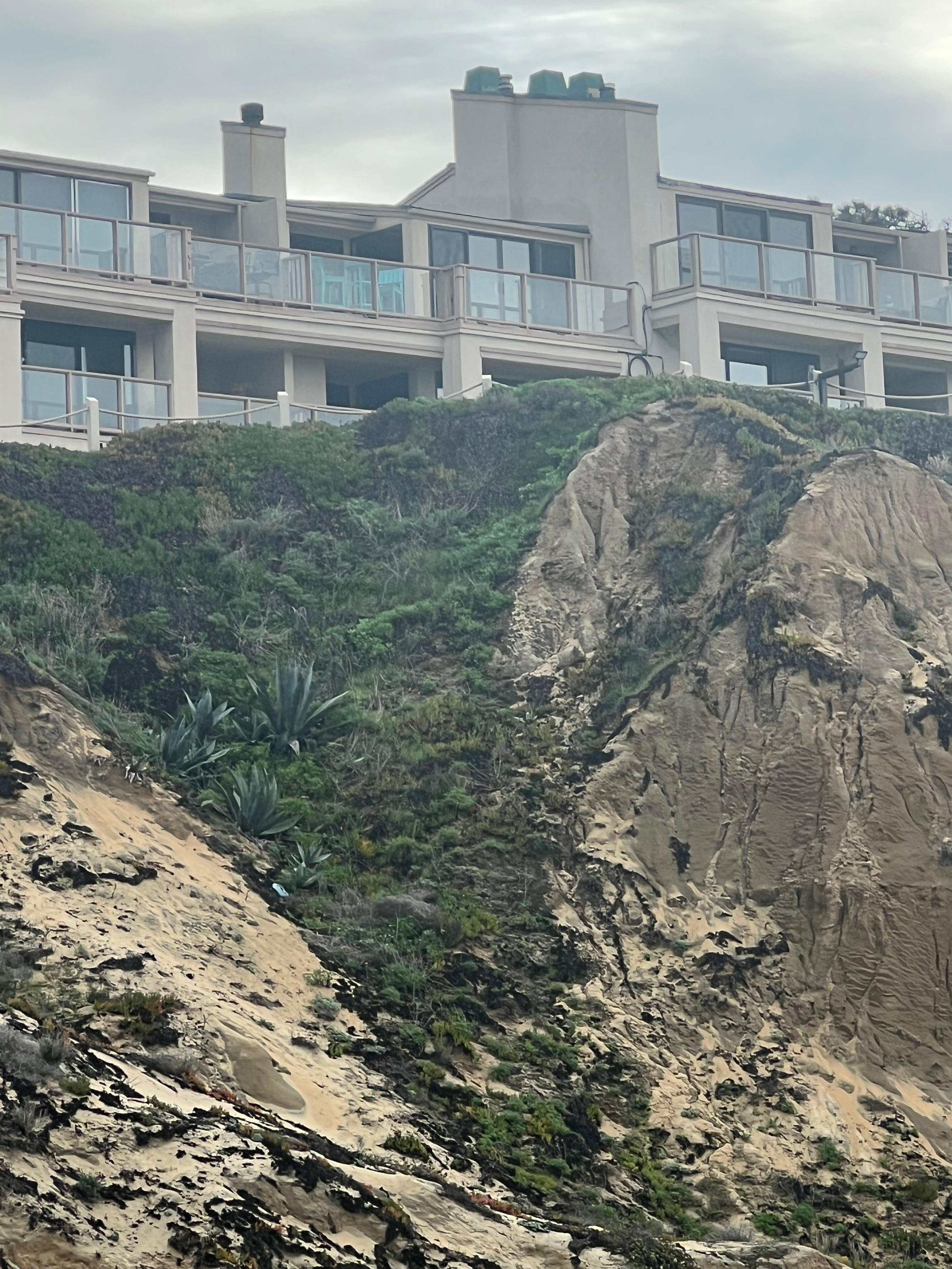 The view from the beach. It was wonderful!