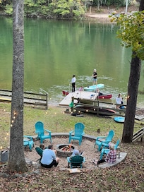 View from back deck