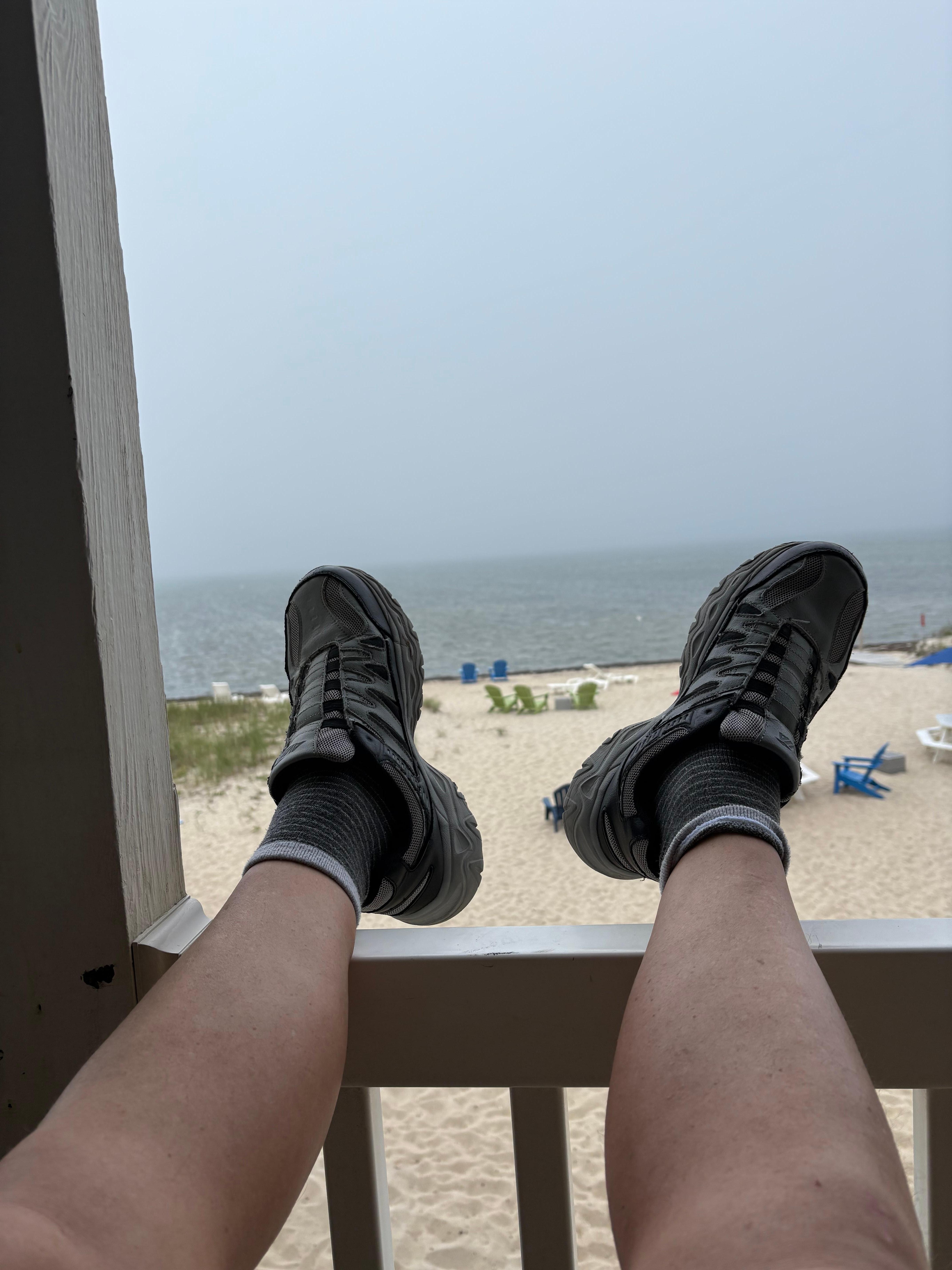 Relaxing with coffee 