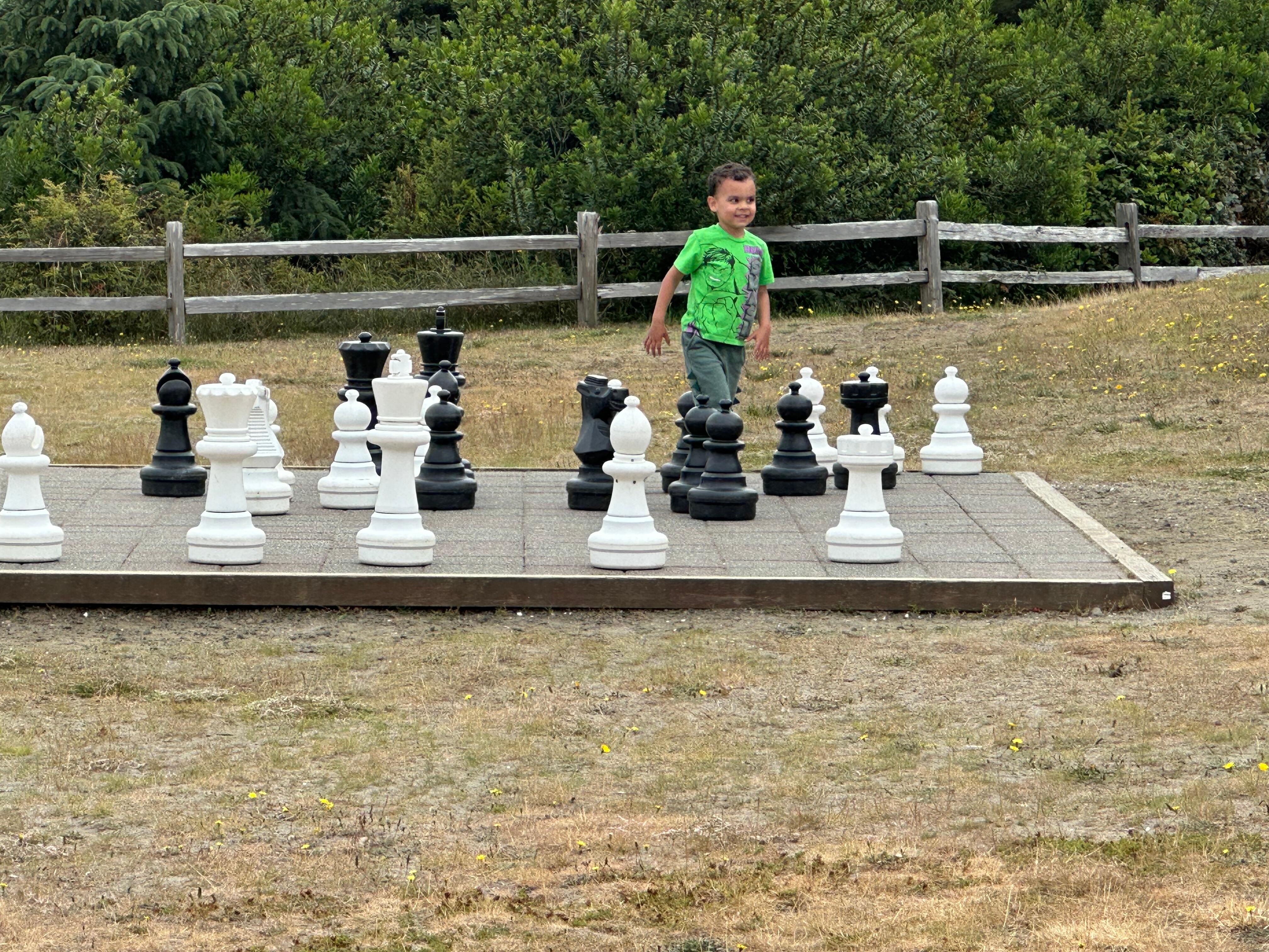 Kids loved the park. 