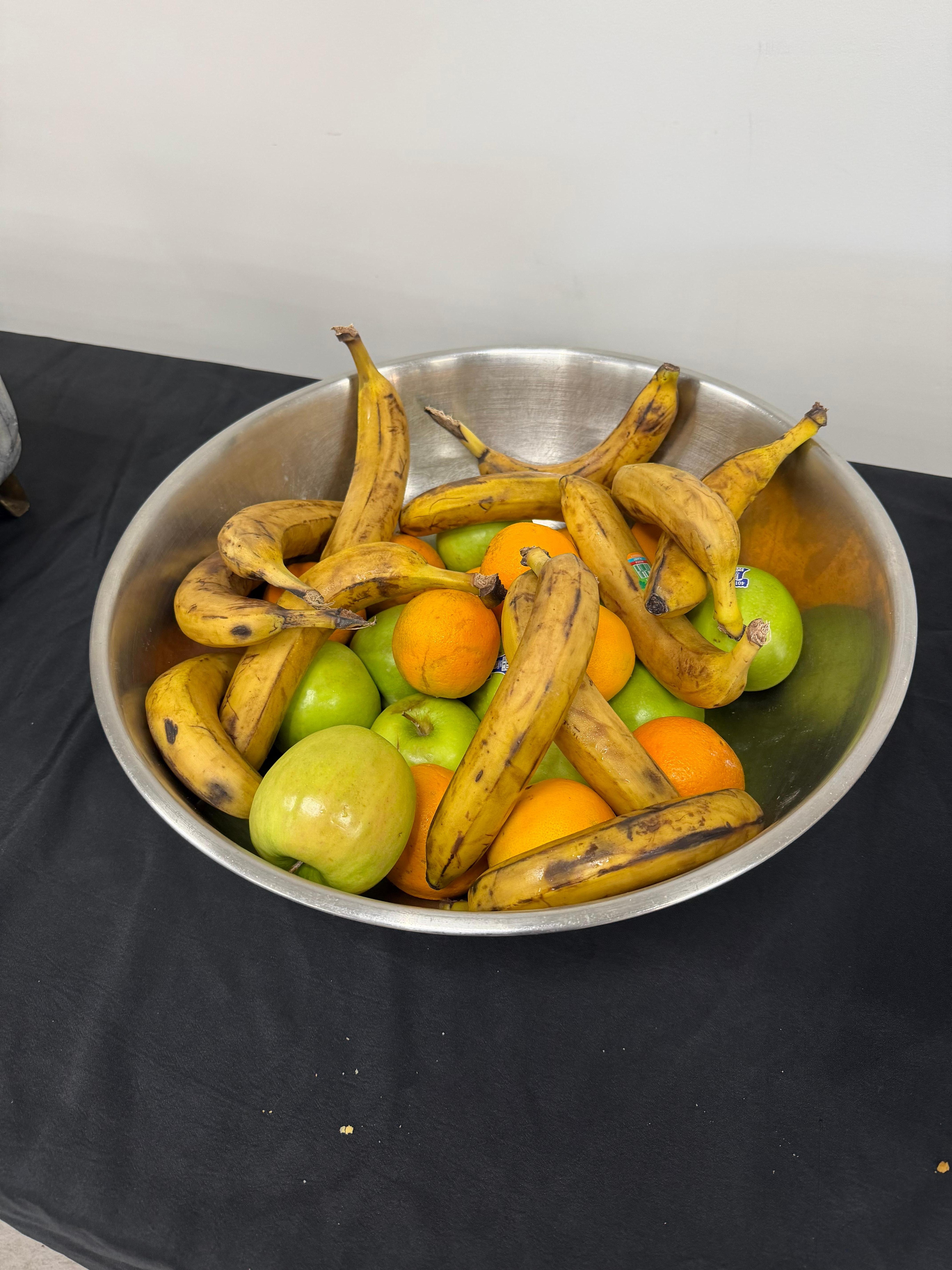 The bananas are almost rotted.