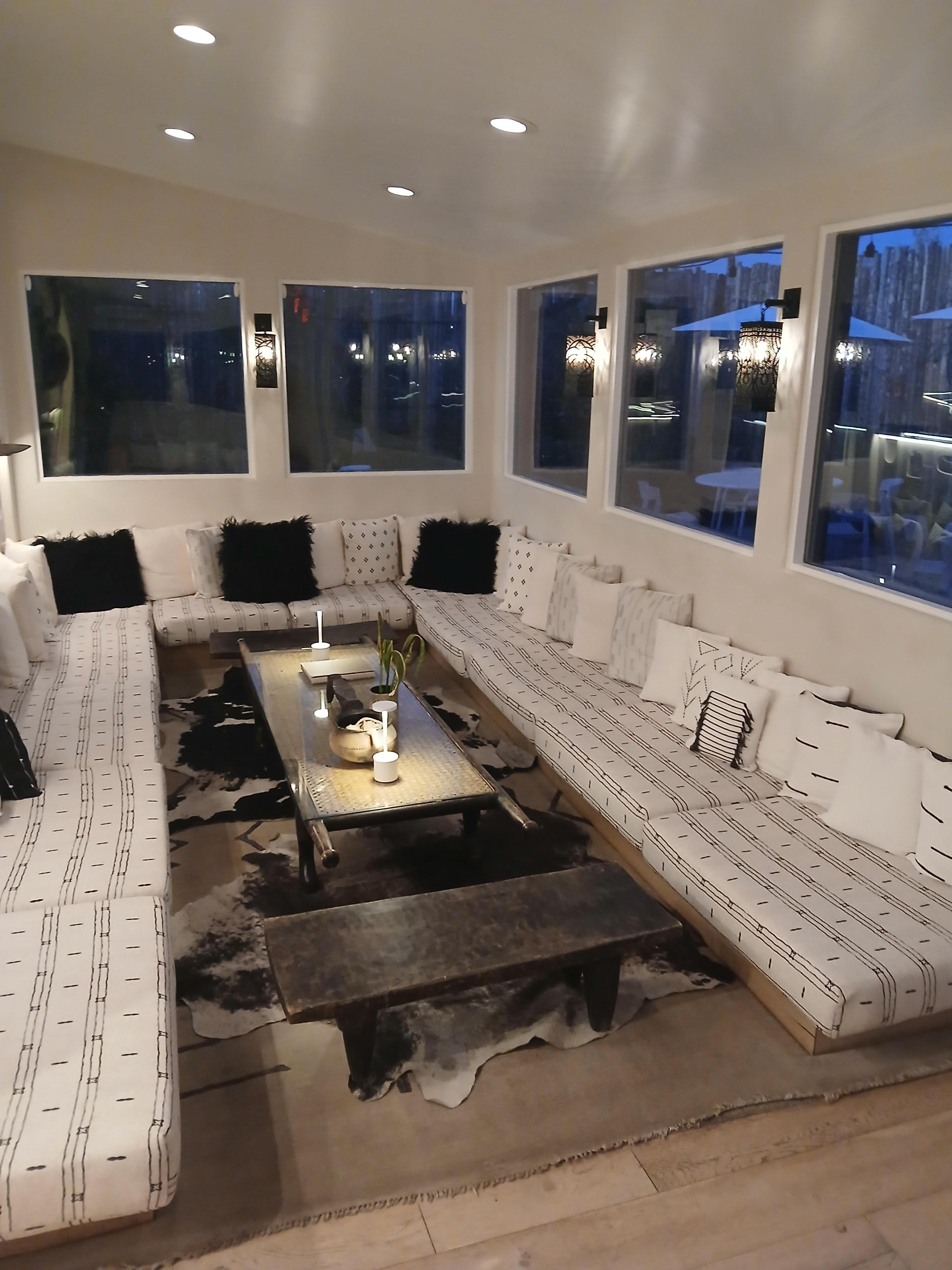 Area for a large group gathering.