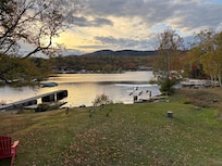 Lake view at sunset!