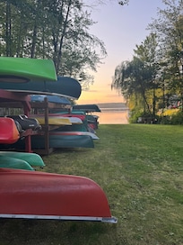 Peaceful sunset spot right across the street.