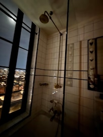 View from the soaking tub