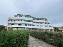 Back view of Hotel Castello from beach
