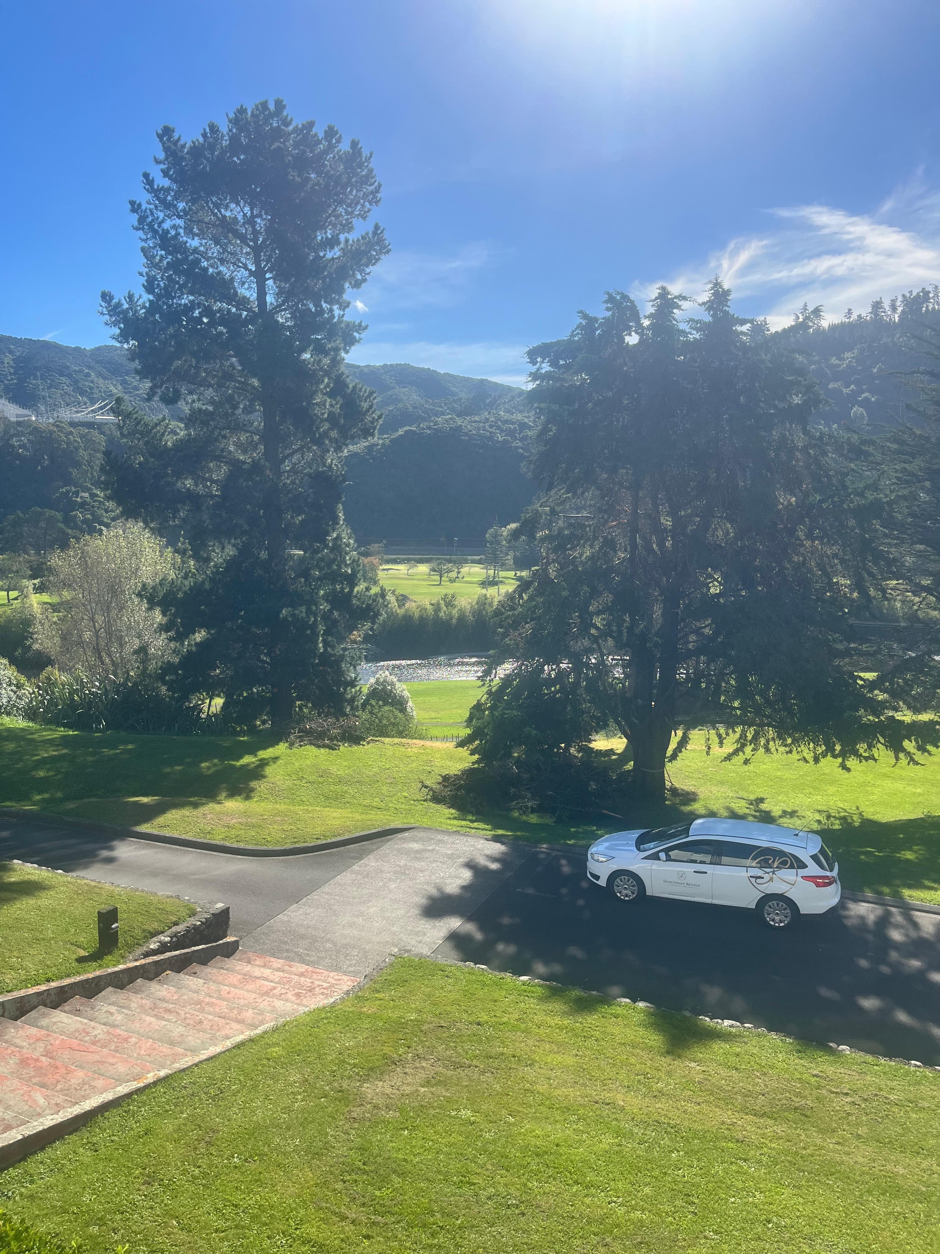 View from our studio room