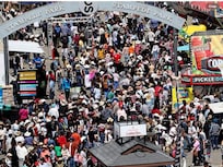 Stampede park very busy