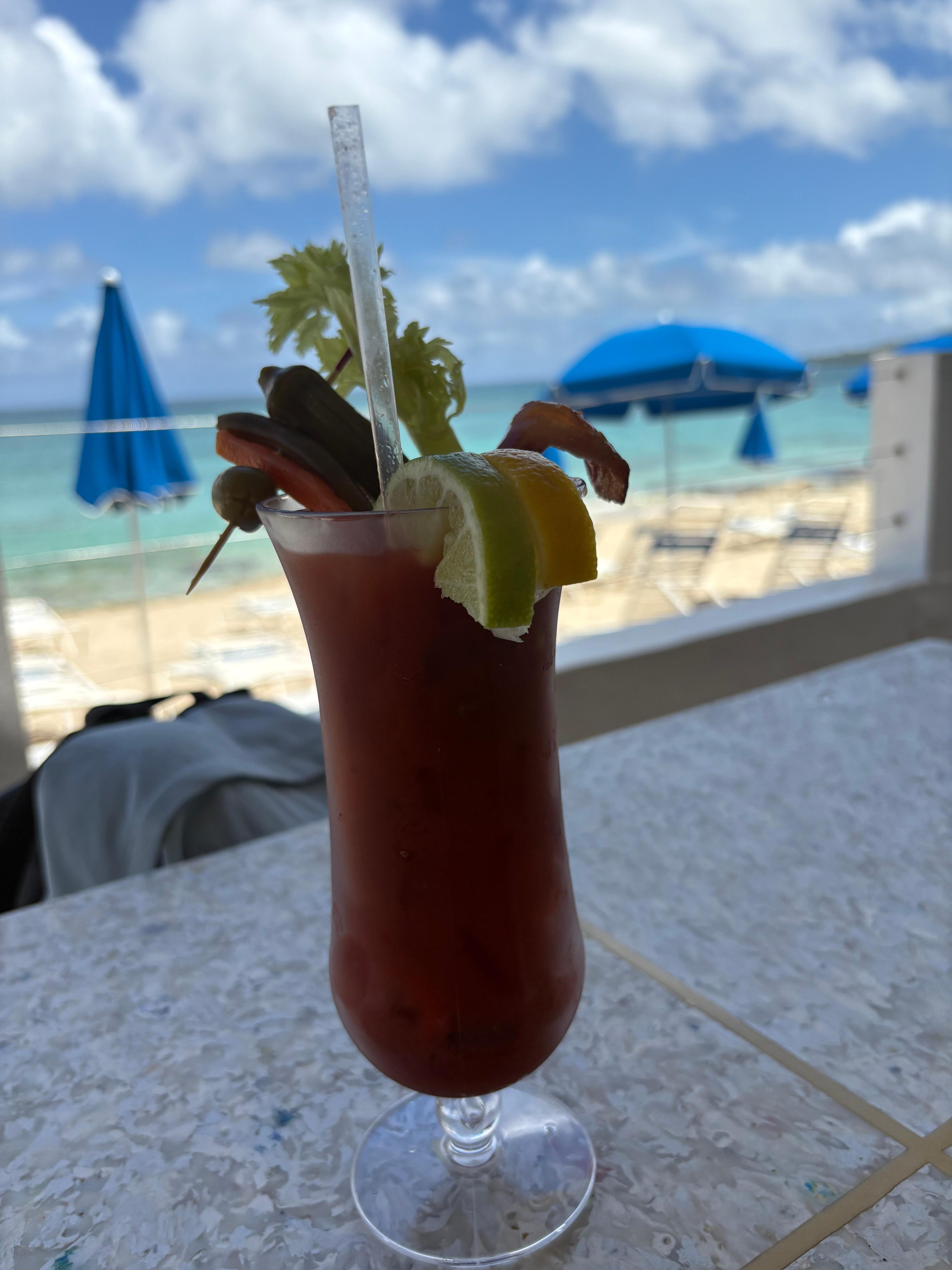 Very good bloody mary!