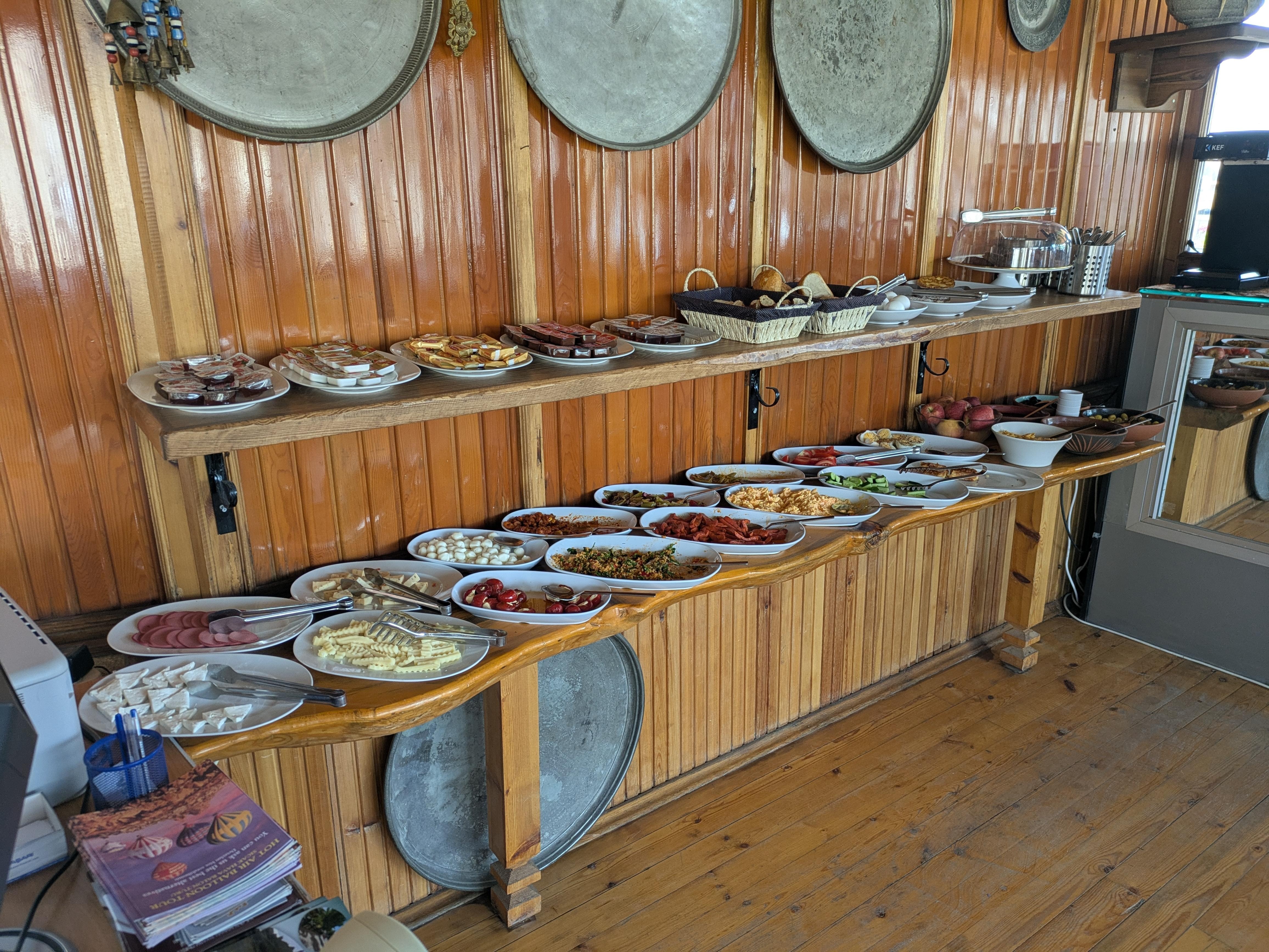 Breakfast buffet