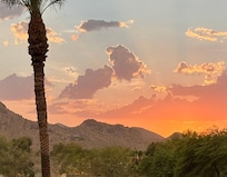 The sunset from my balcony