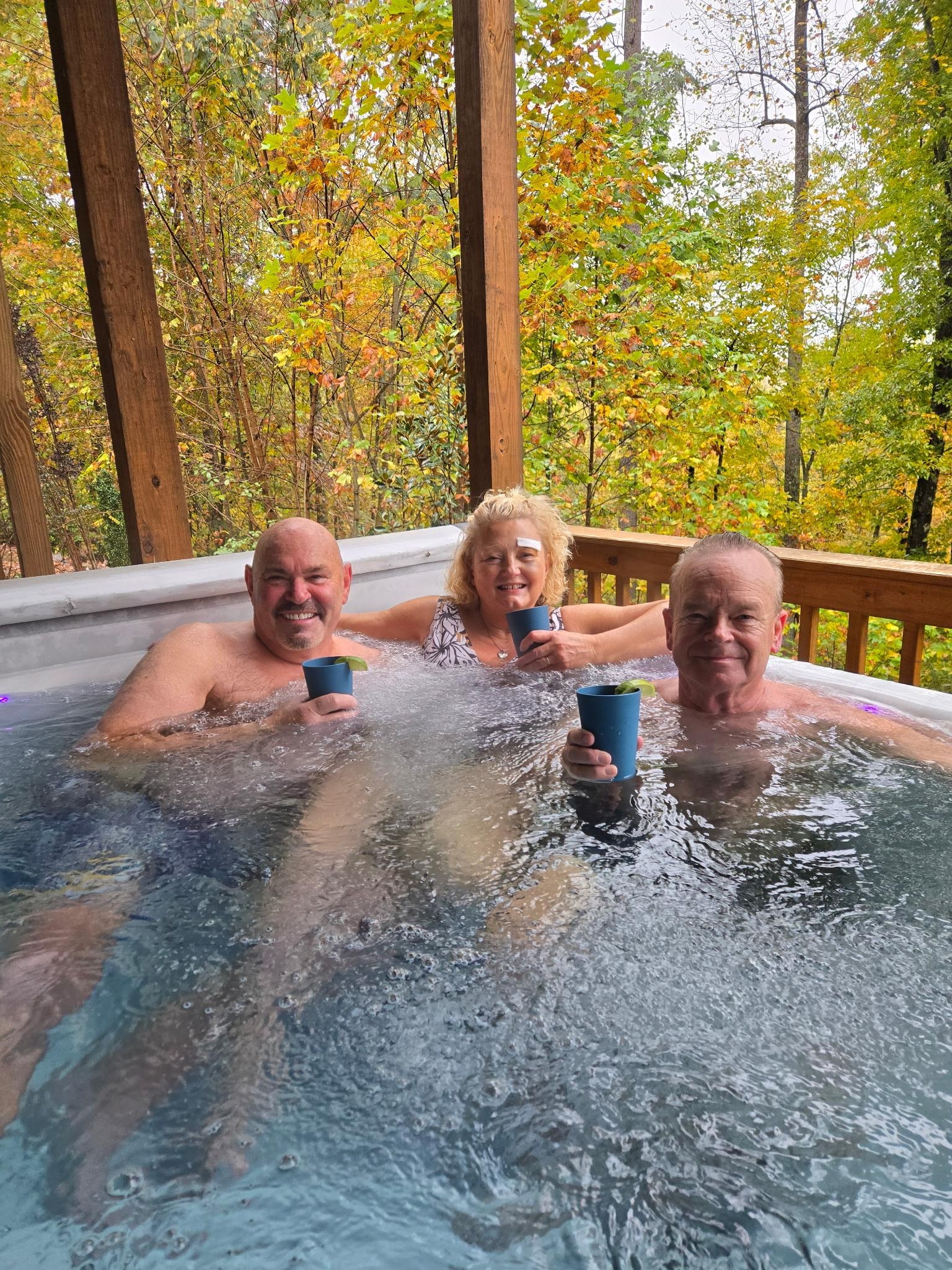 Relaxation after a day at Dollywood 
