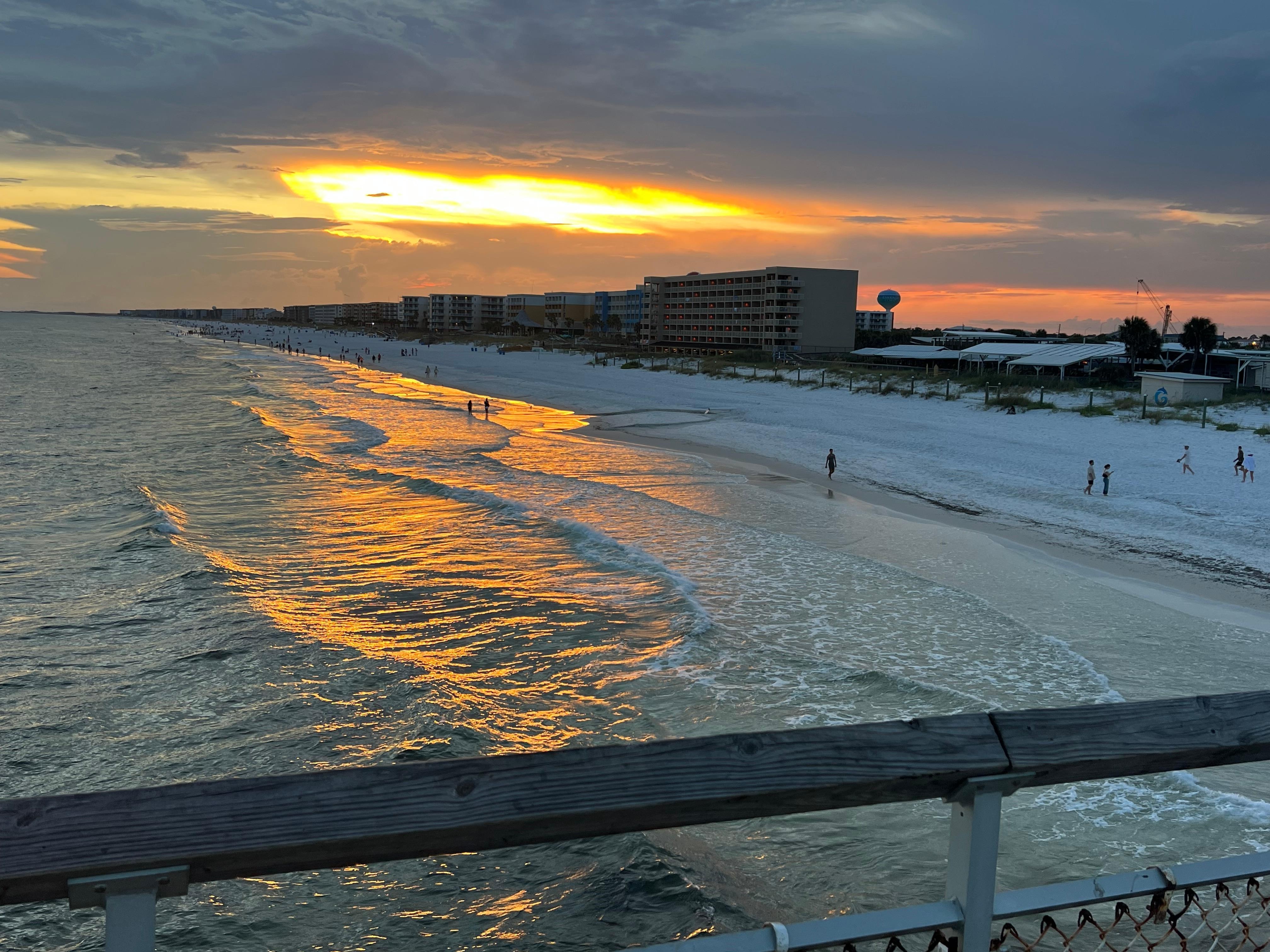 View from Ft Walton Pier 